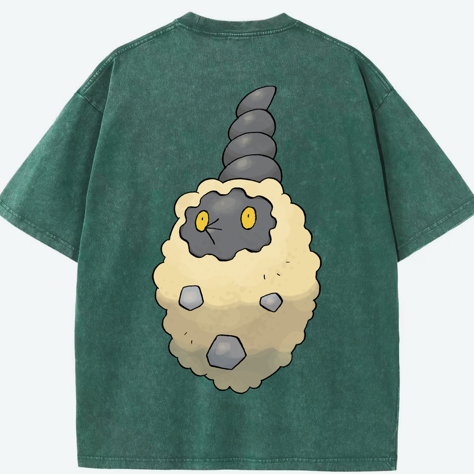 （画像用） ポケットモンスター Pokémon 綿100% ヴィンテージ風 半袖Tシャツ（背面プリント）